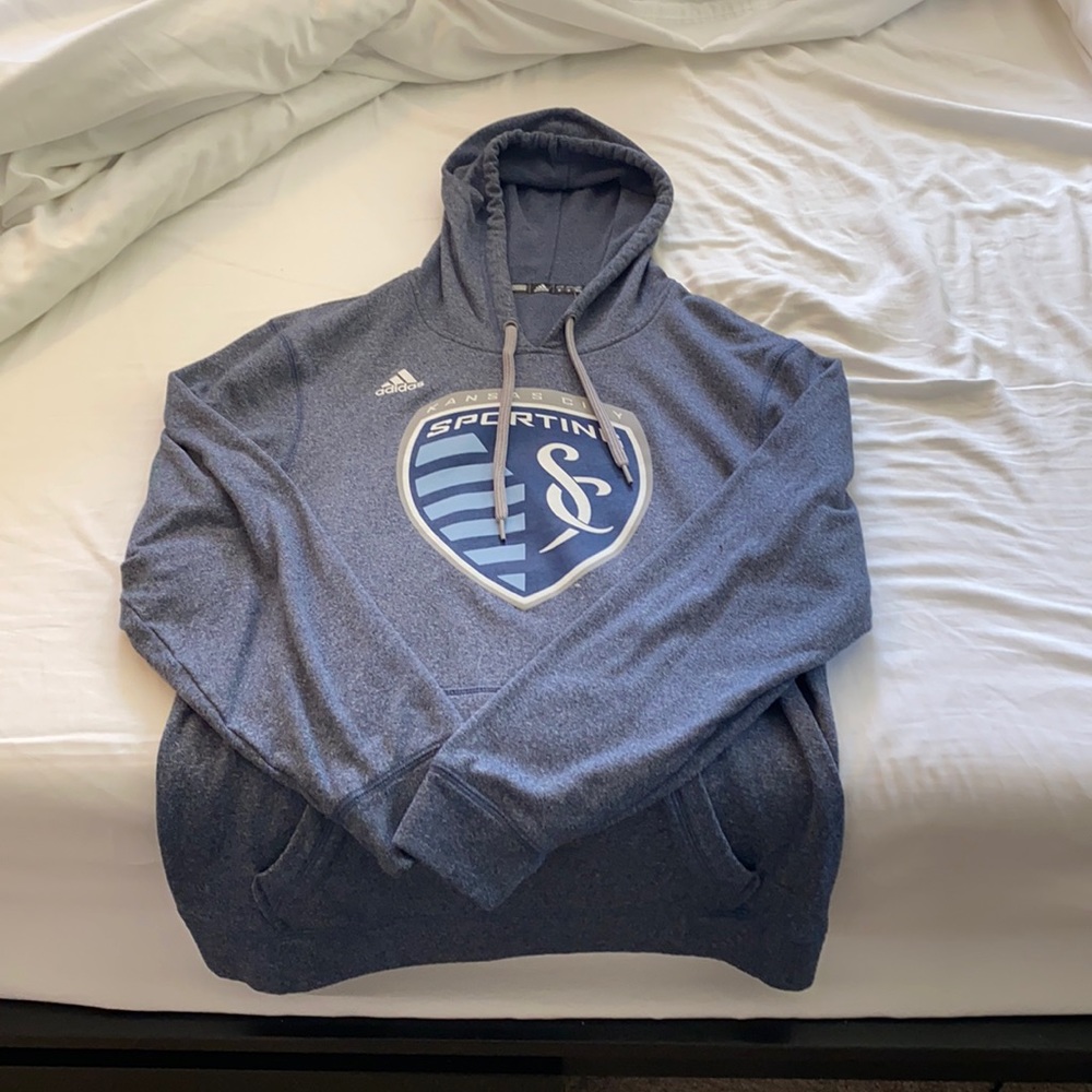 Sporting KC Adidas Hoodie